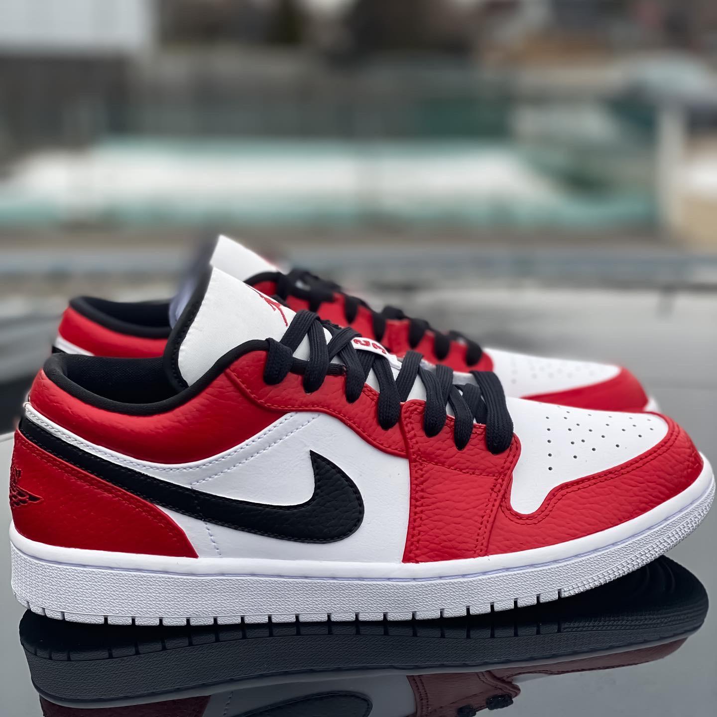 Katty Customs - DRIP or SKIP? 🤔 Custom Red/Black/White Jordan 10s